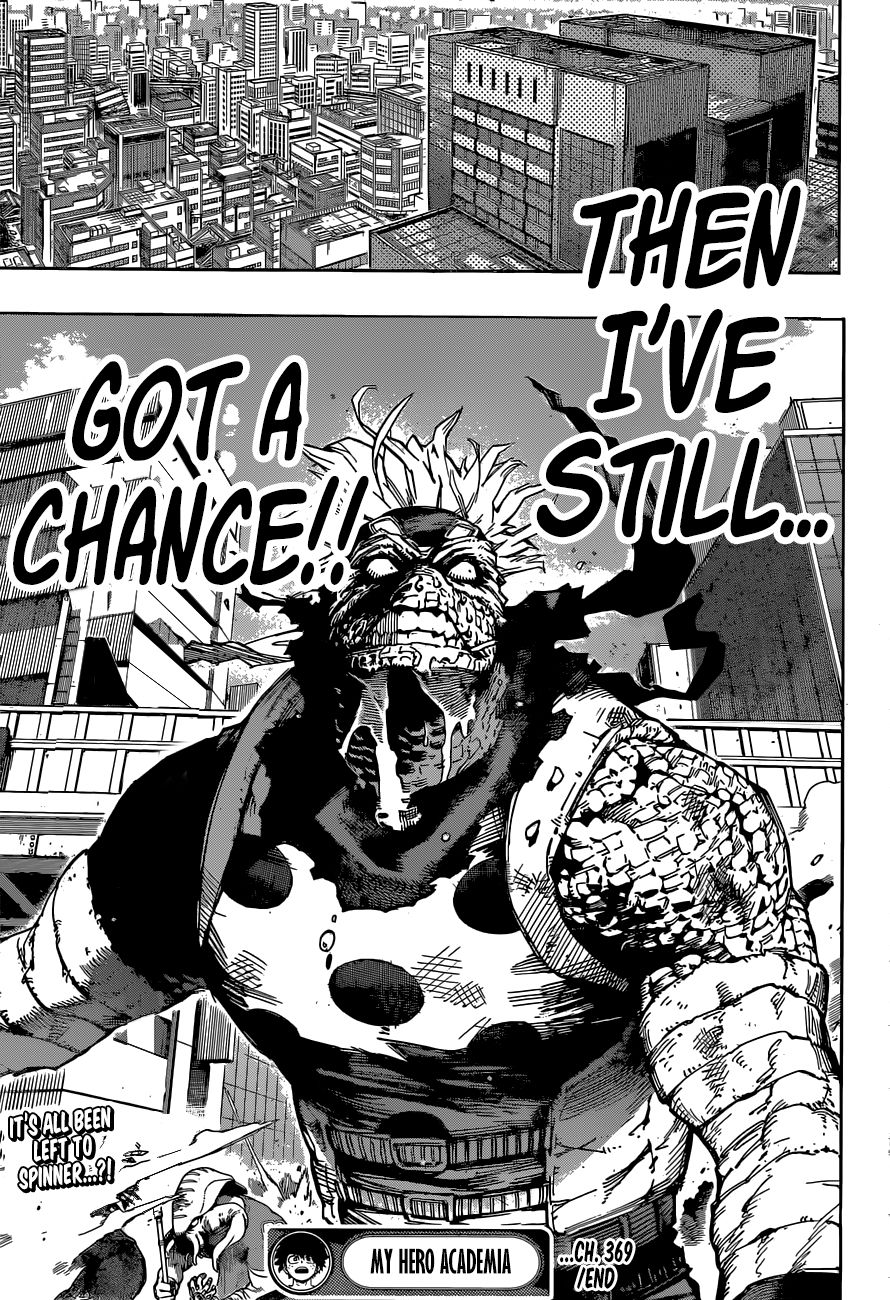Boku No Hero Academia Chapter 369 page 16 - 