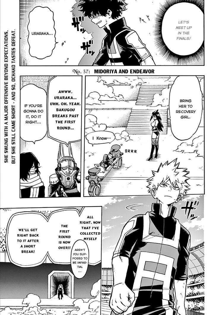 Boku No Hero Academia Chapter 37 page 4 - 
