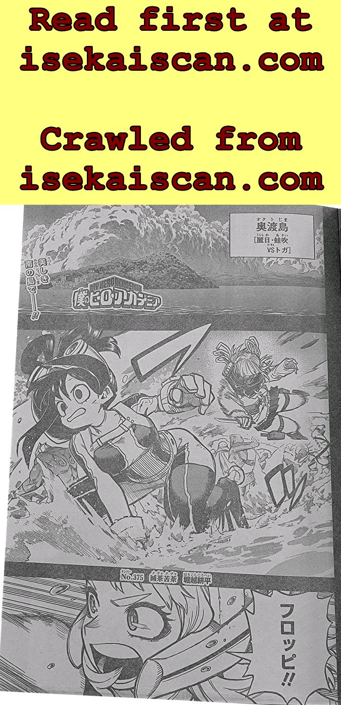 Boku No Hero Academia Chapter 375 page 4 - 