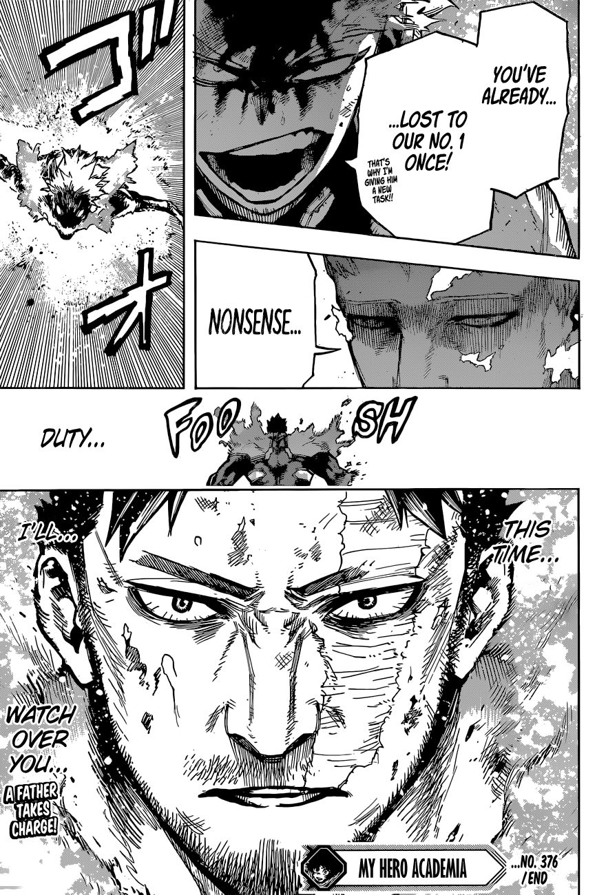 Boku No Hero Academia Chapter 376 page 10 - 