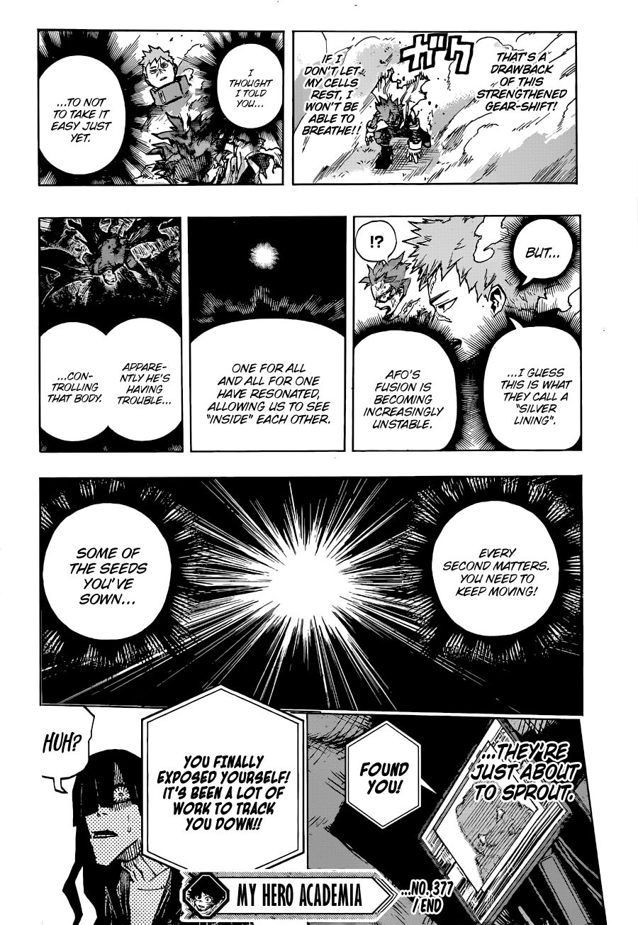 Boku No Hero Academia Chapter 377 page 10 - 