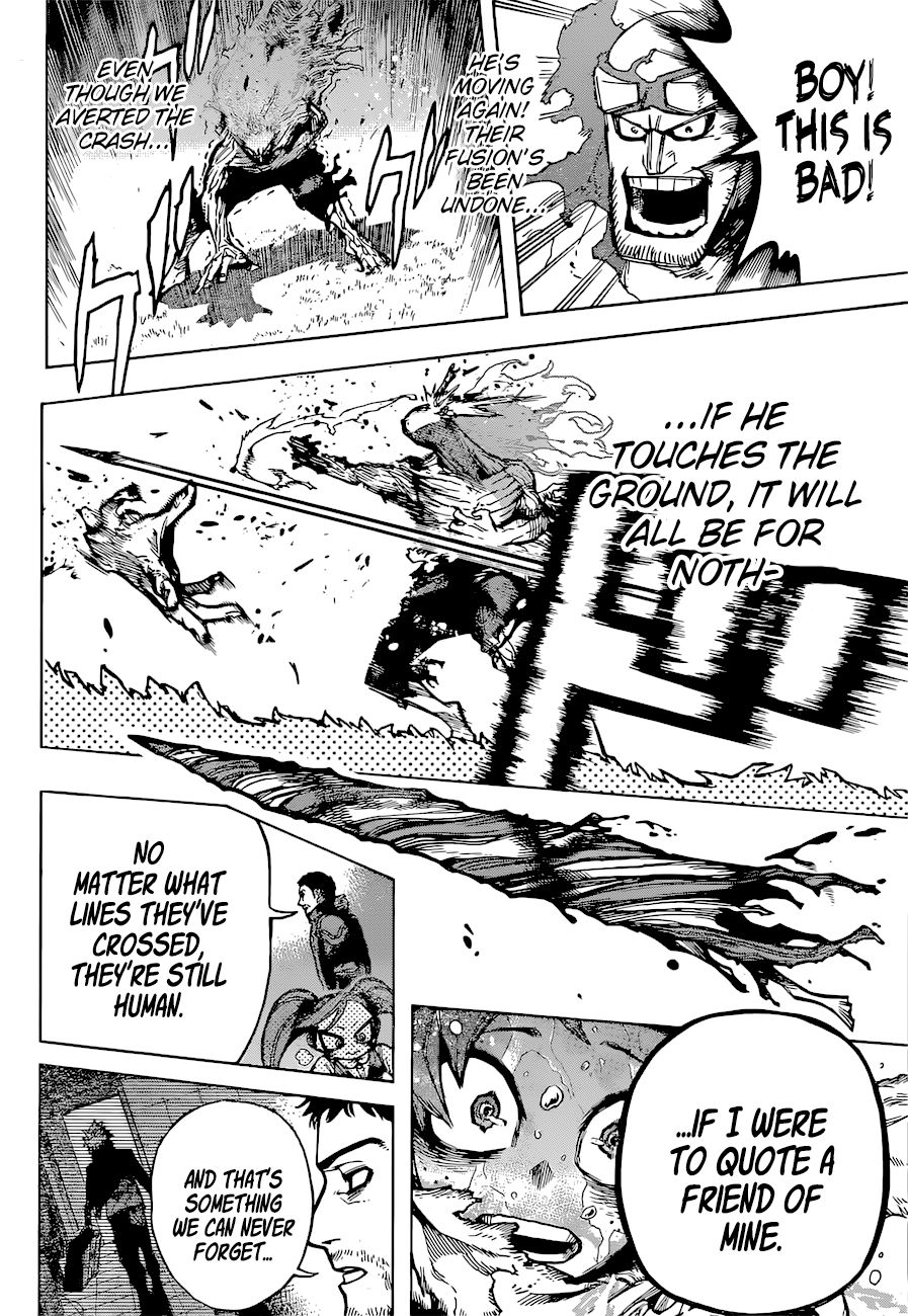 Boku No Hero Academia Chapter 378 page 14 - 