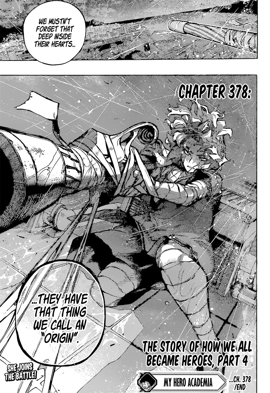 Boku No Hero Academia Chapter 378 page 15 - 