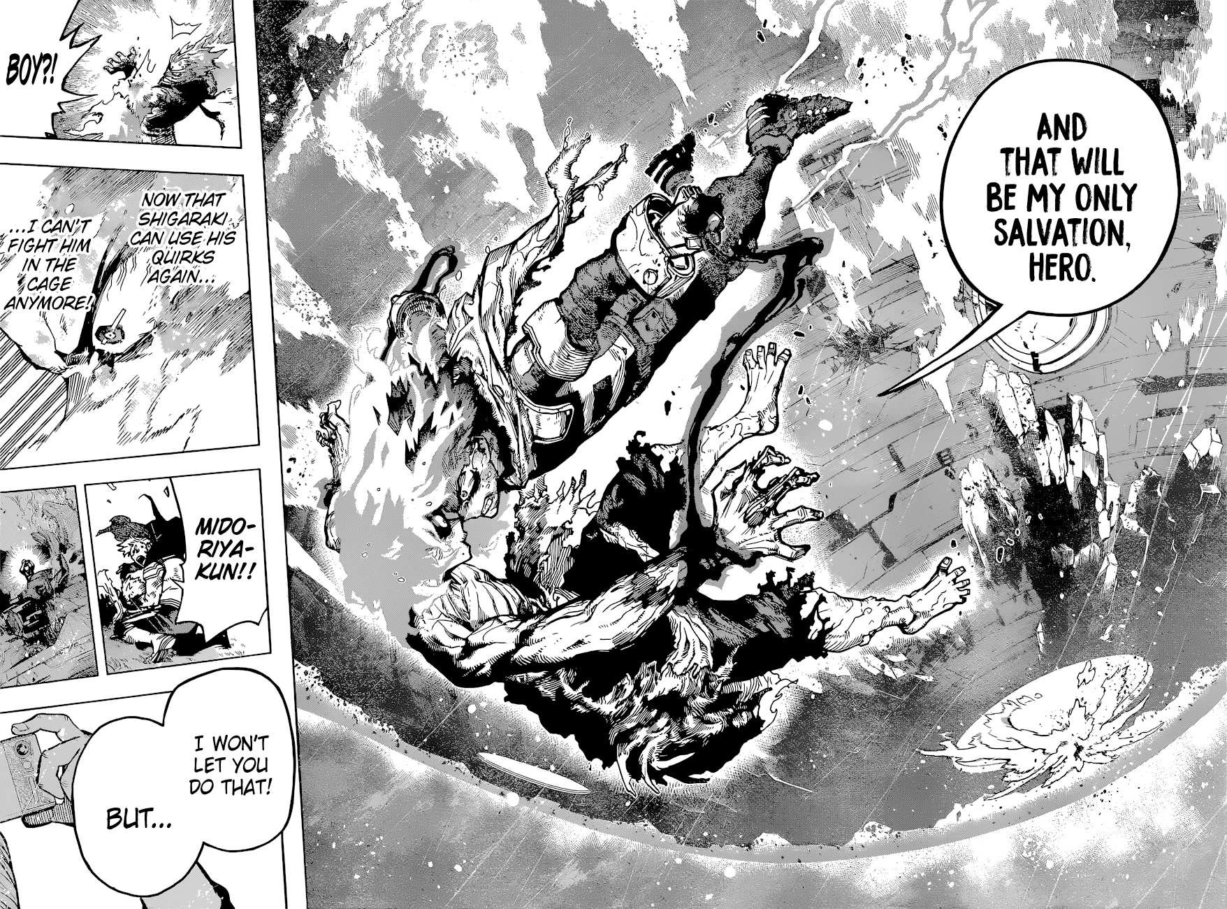 Boku No Hero Academia Chapter 379 page 14 - 