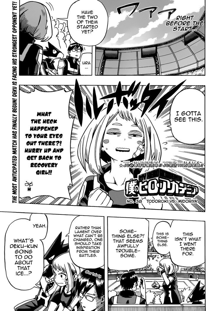 Boku No Hero Academia Chapter 38 page 2 - 