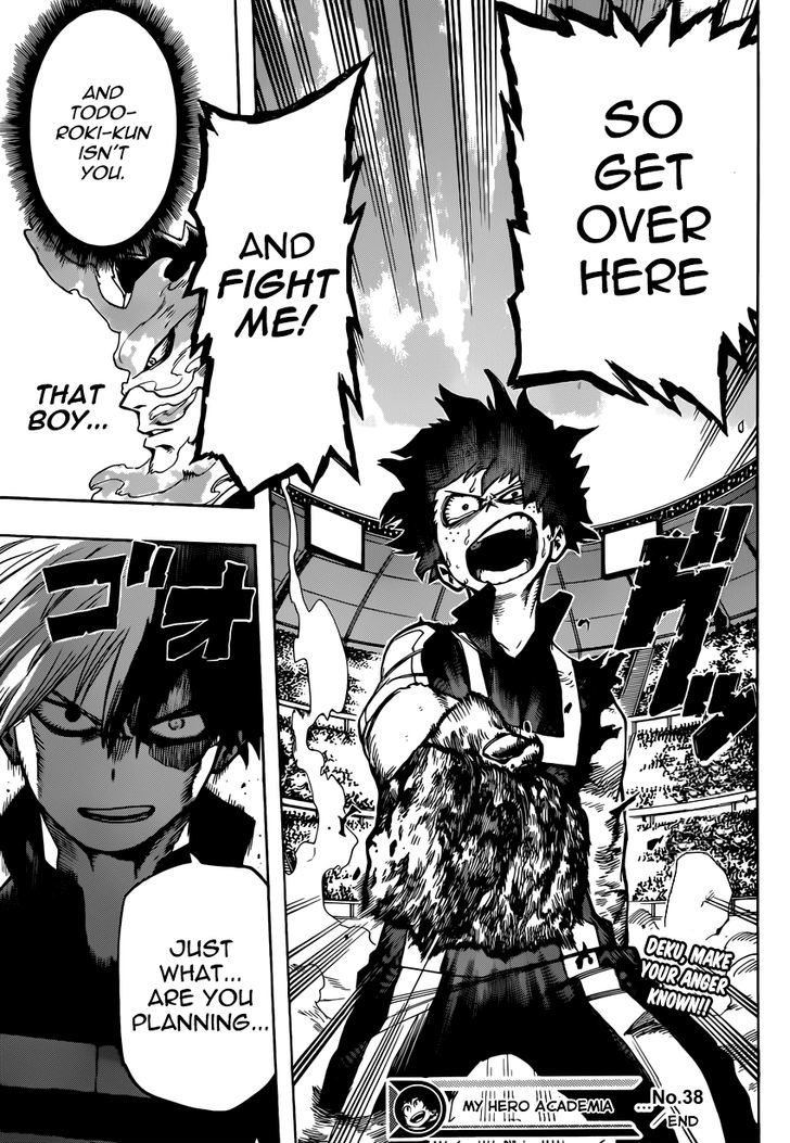 Boku No Hero Academia Chapter 38 page 19 - 