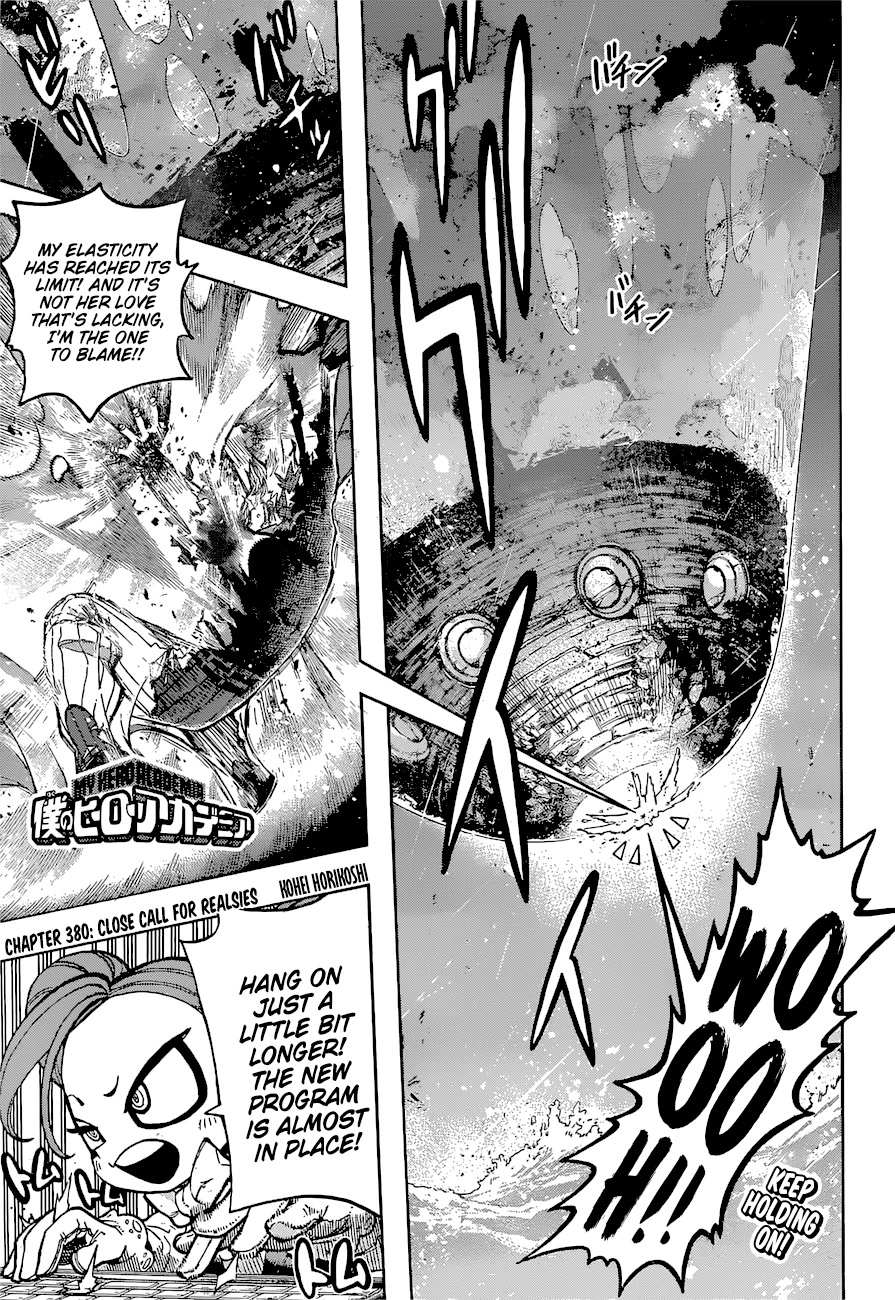 Boku No Hero Academia Chapter 380 page 1 - 