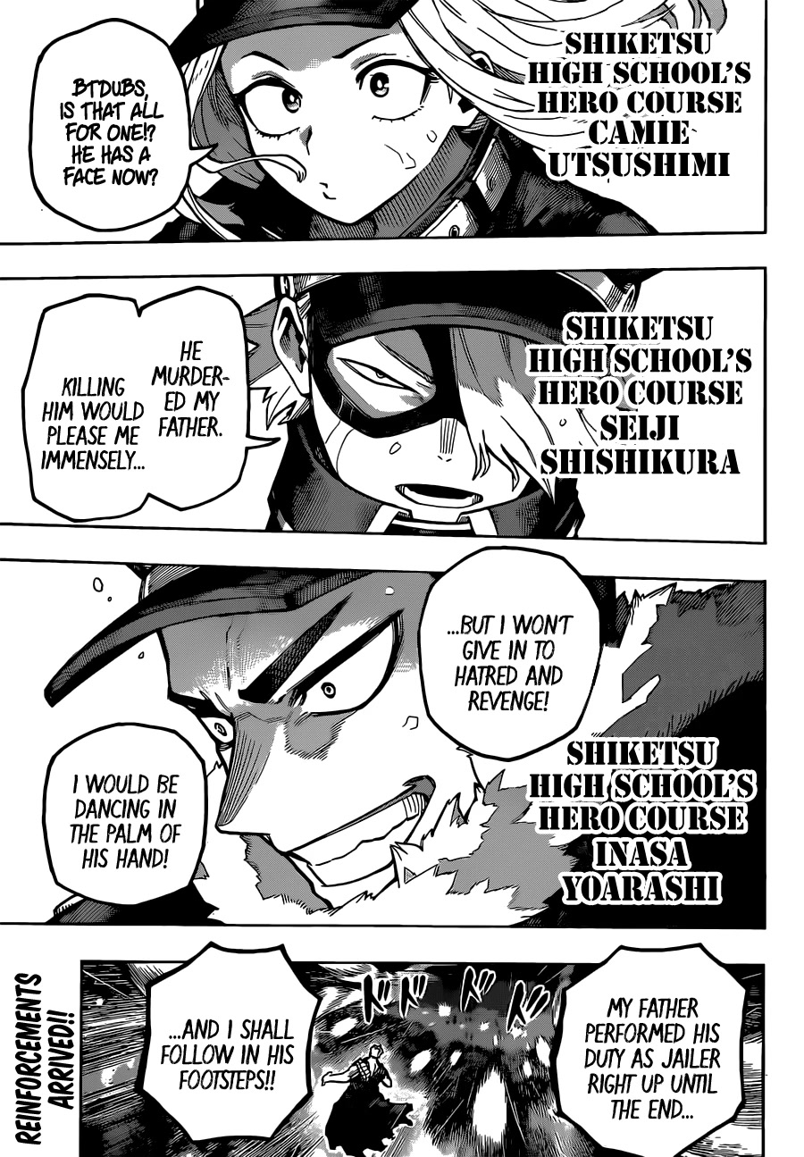Boku No Hero Academia Chapter 381 page 1 - 