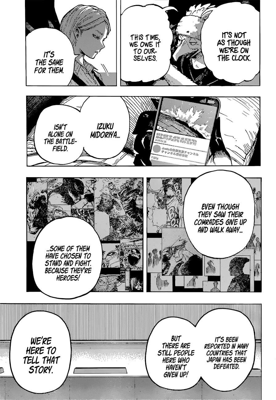 Boku No Hero Academia Chapter 384 page 13 - 