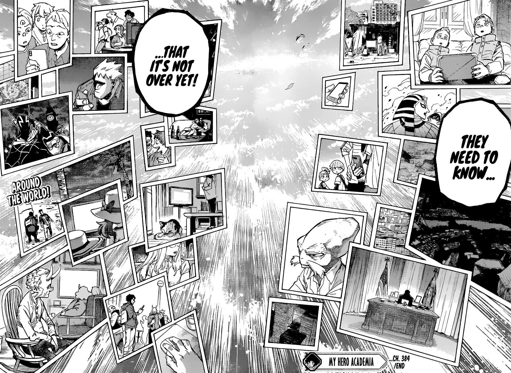 Boku No Hero Academia Chapter 384 page 16 - 