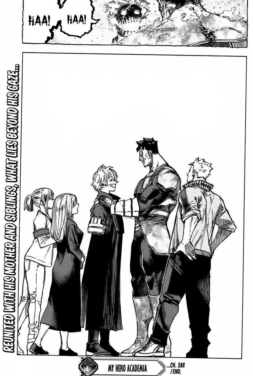 Boku No Hero Academia Chapter 388 page 12 - 
