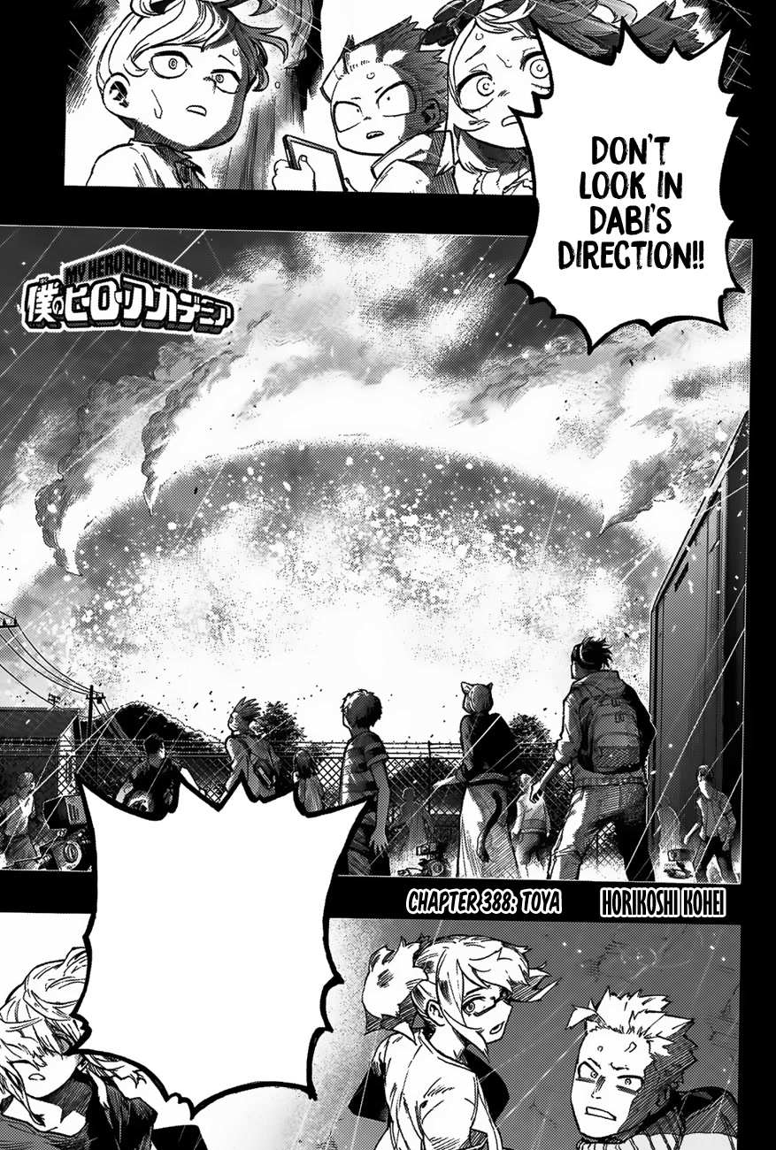 Boku No Hero Academia Chapter 388 page 4 - 