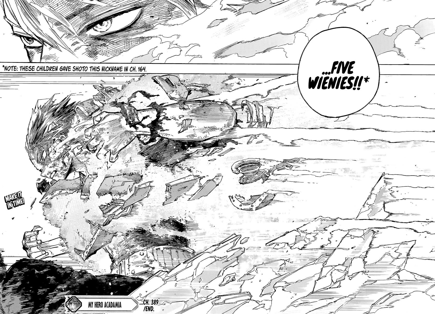 Boku No Hero Academia Chapter 389 page 11 - 