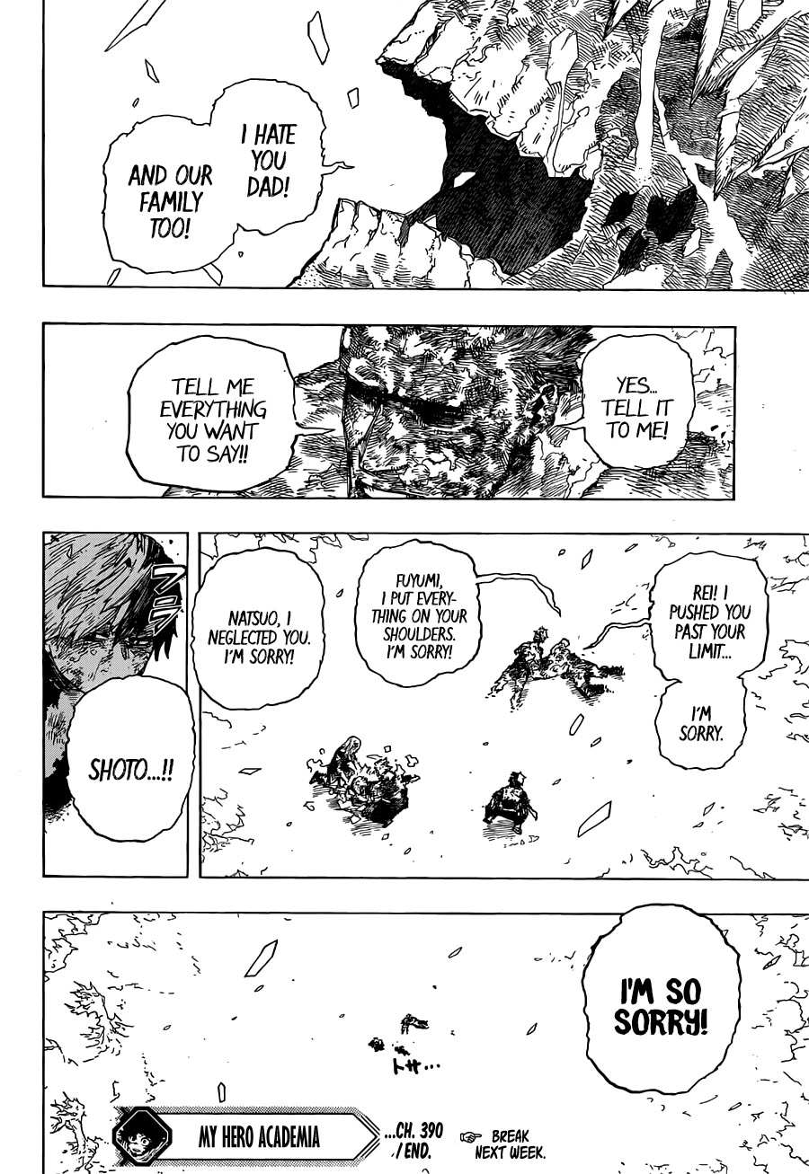 Boku No Hero Academia Chapter 390 page 12 - 