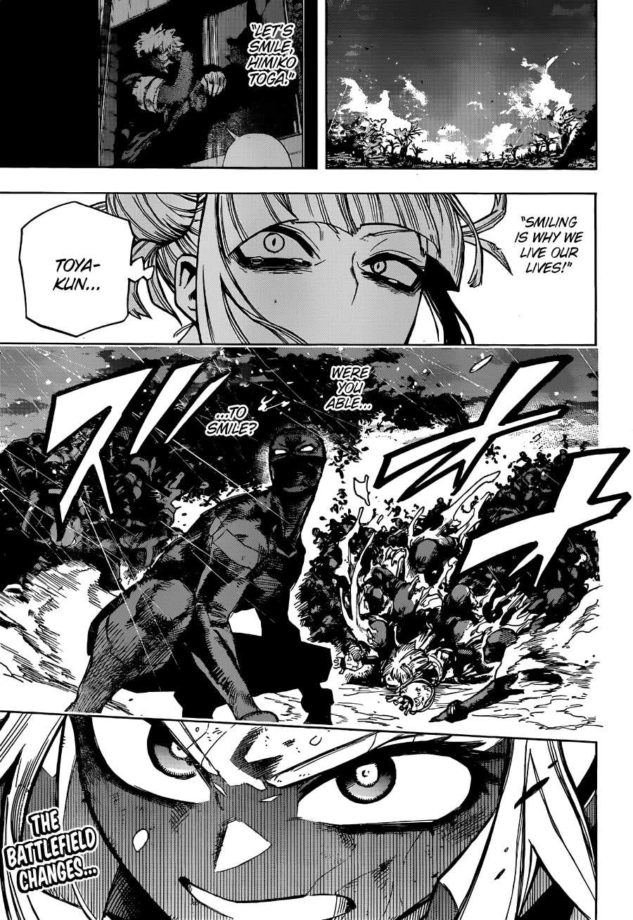Boku No Hero Academia Chapter 390 page 13 - 