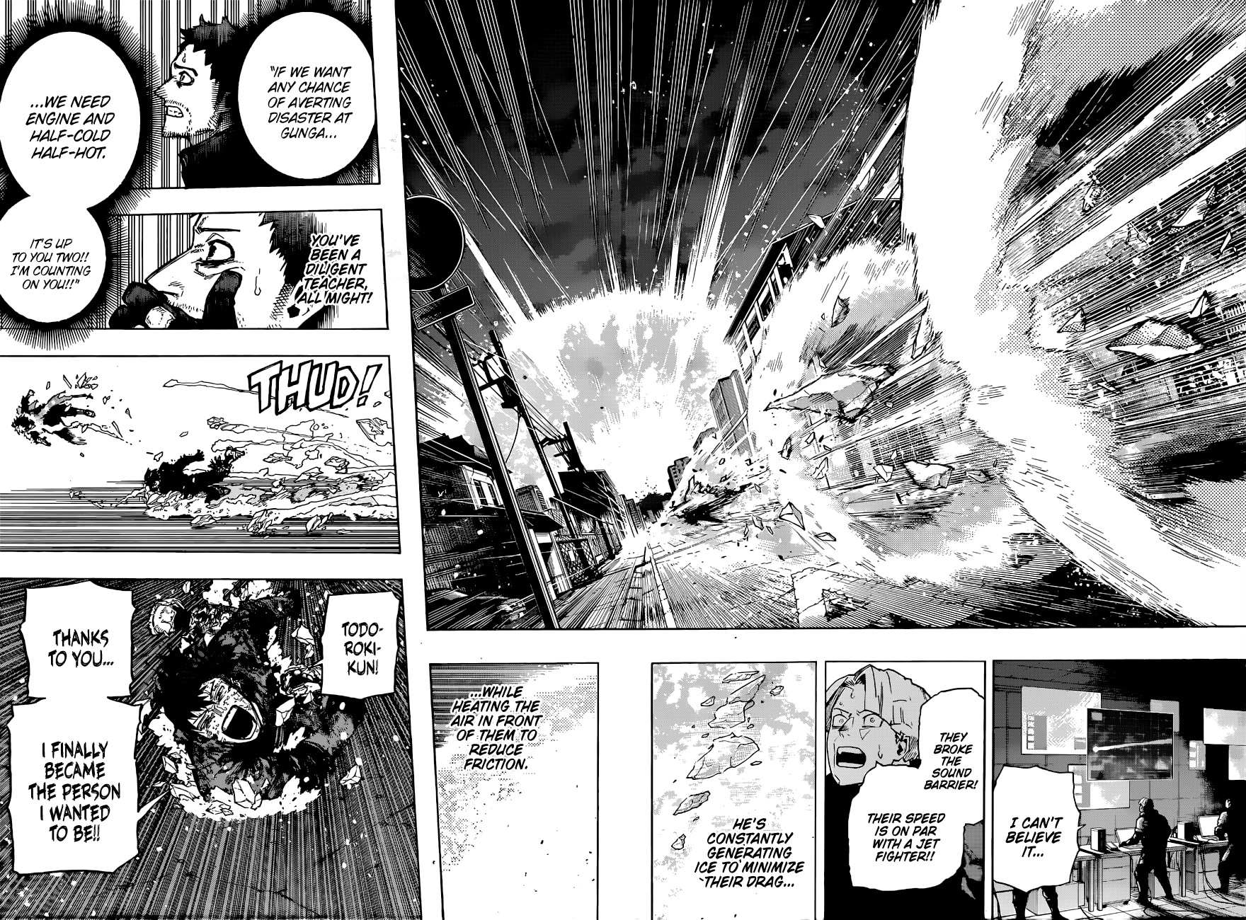 Boku No Hero Academia Chapter 390 page 3 - 