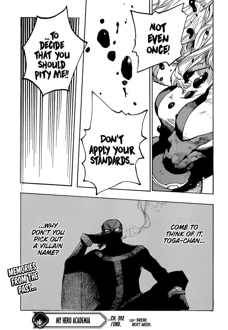 Boku No Hero Academia Chapter 392 page 14 - 