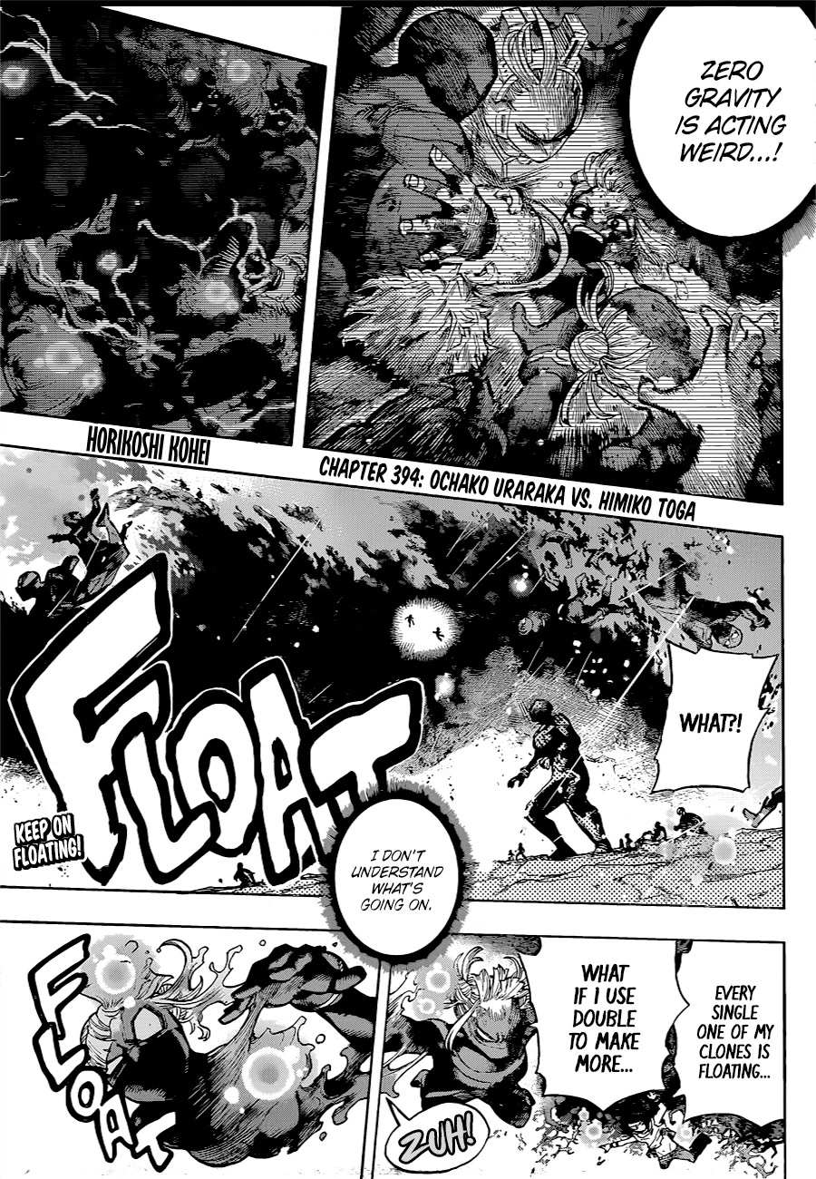 Boku No Hero Academia Chapter 394 page 3 - 