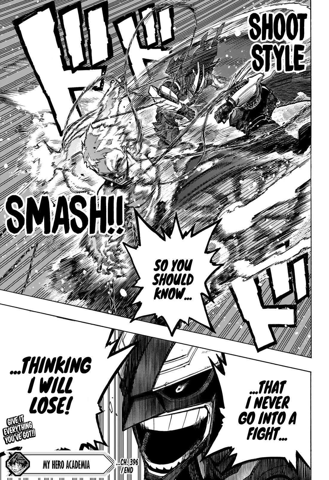Boku No Hero Academia Chapter 396 page 15 - 