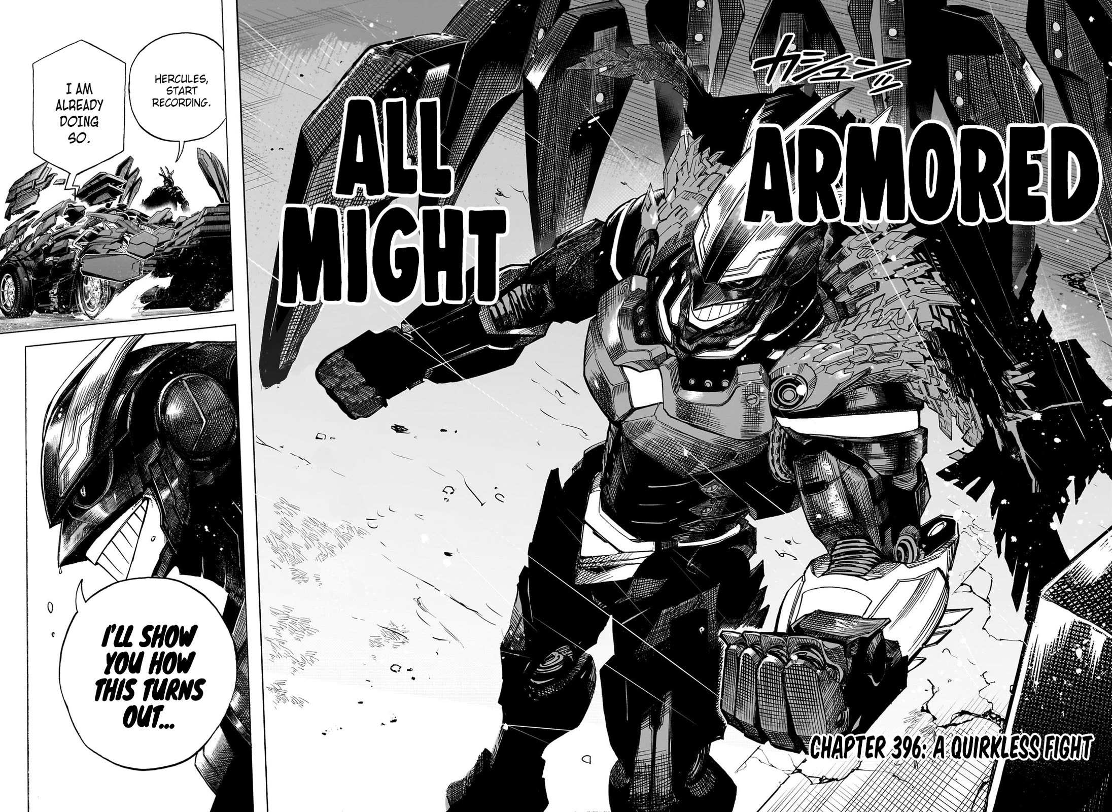 Boku No Hero Academia Chapter 396 page 5 - 