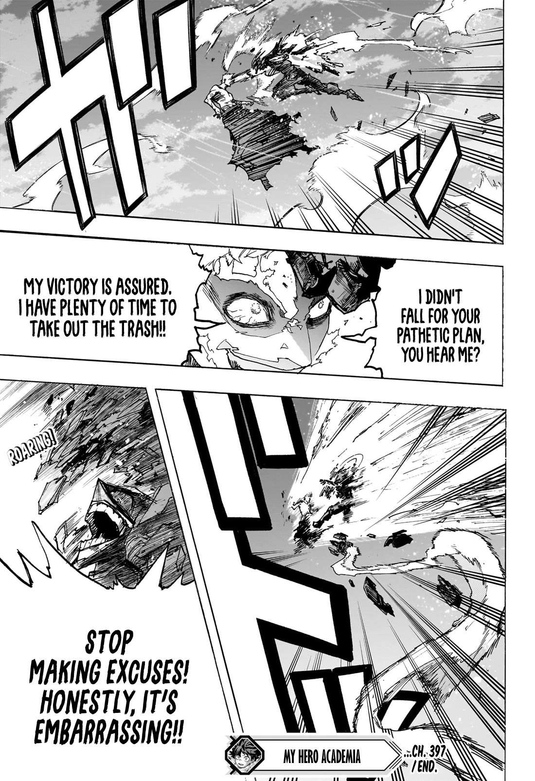 Boku No Hero Academia Chapter 397 page 8 - 