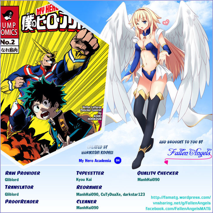 Boku No Hero Academia Chapter 4 page 1 - 