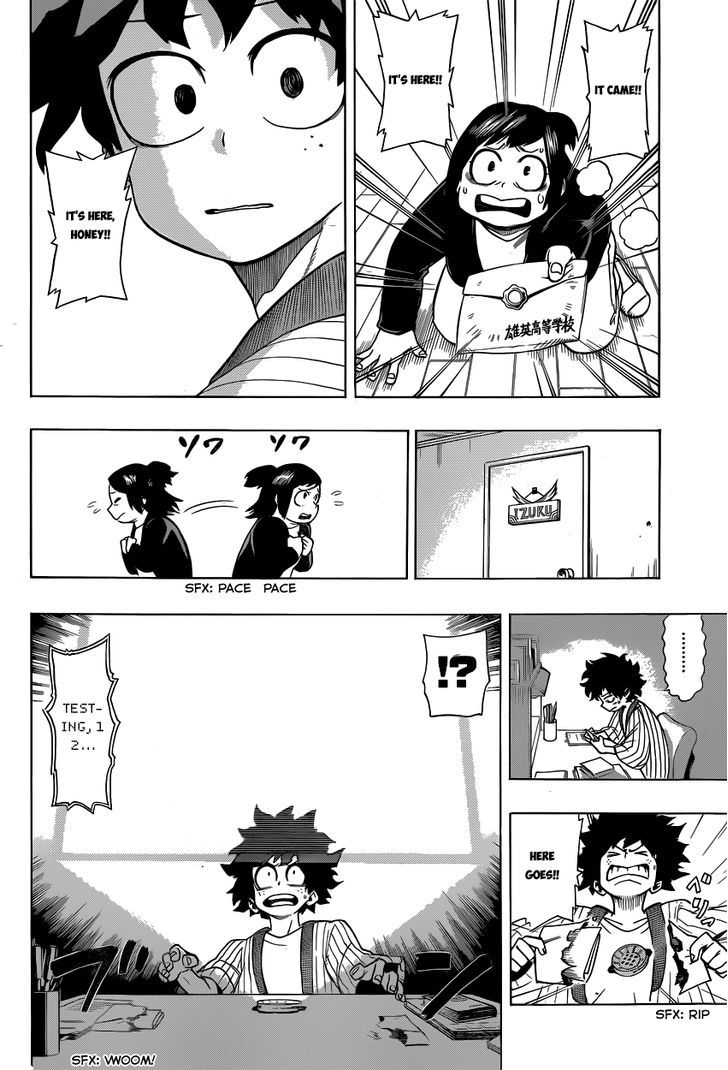 Boku No Hero Academia Chapter 4 page 14 - 