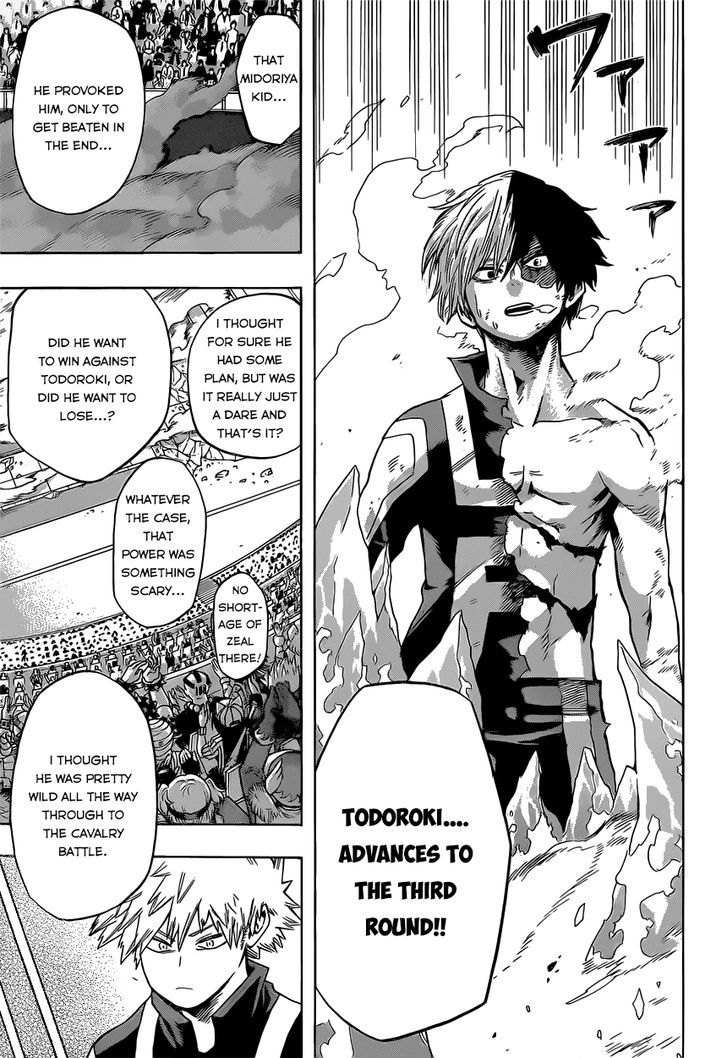 Boku No Hero Academia Chapter 40.1 page 11 - 