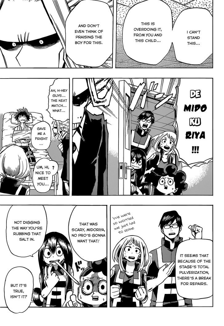 Boku No Hero Academia Chapter 40.1 page 15 - 