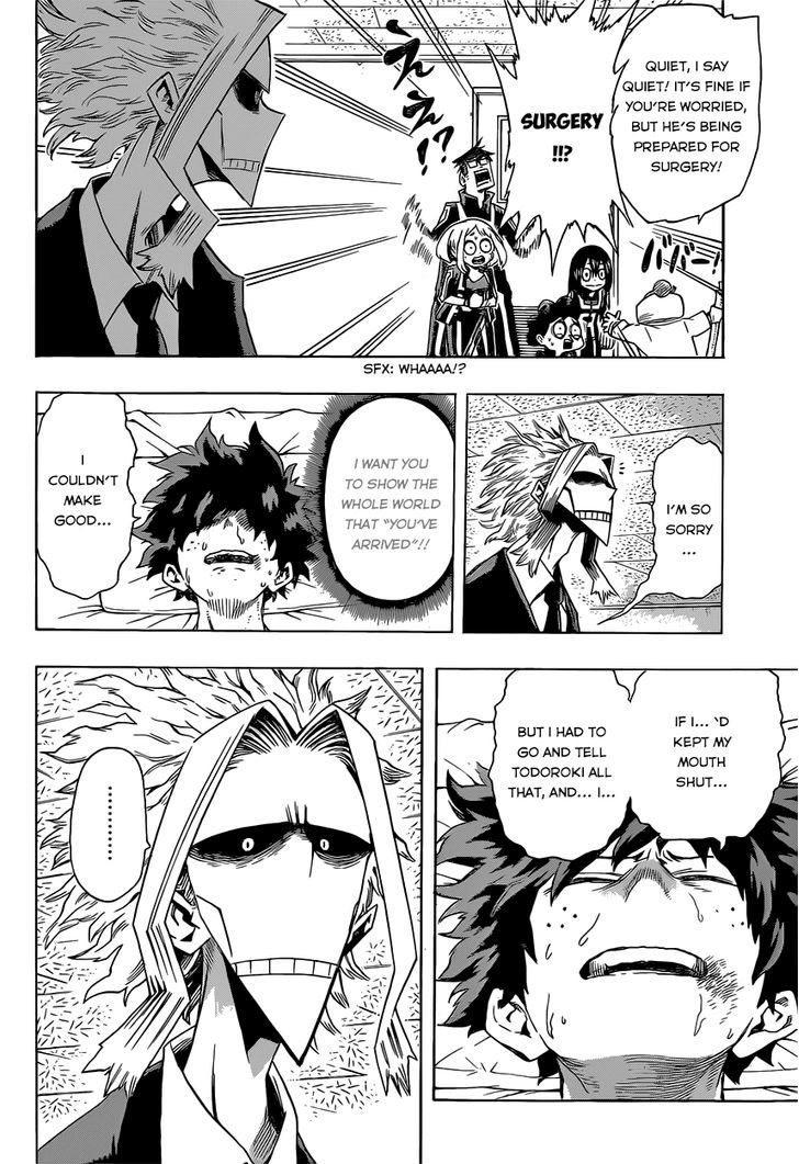 Boku No Hero Academia Chapter 40.1 page 16 - 