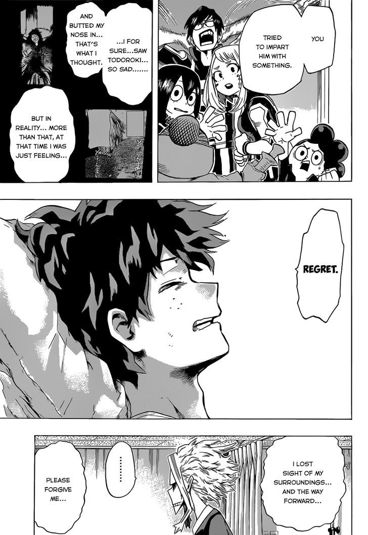 Boku No Hero Academia Chapter 40.1 page 17 - 