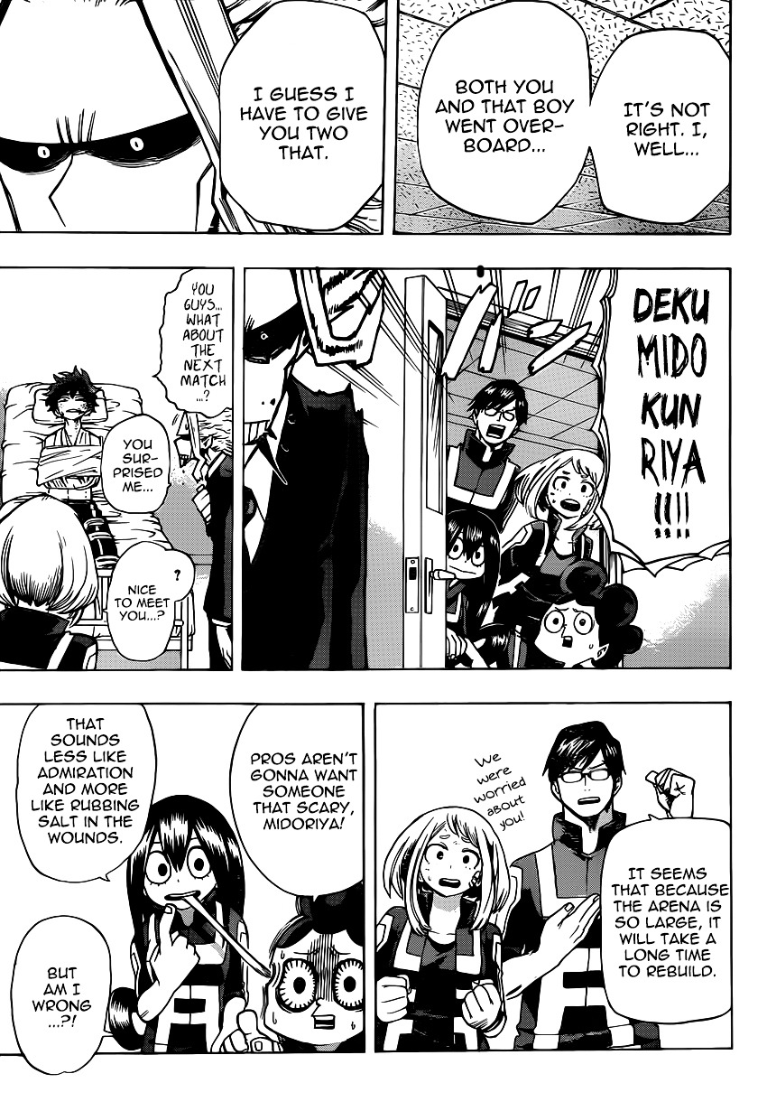 Boku No Hero Academia Chapter 40 page 15 - 
