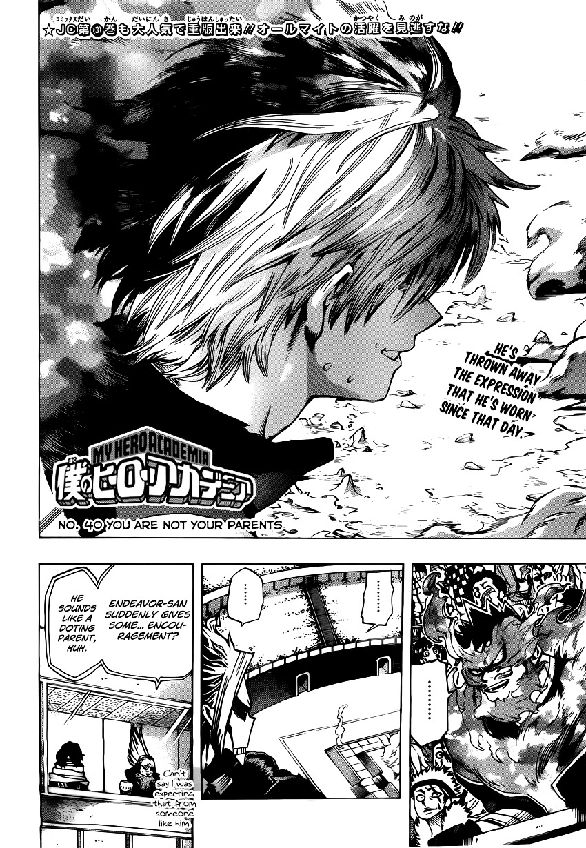 Boku No Hero Academia Chapter 40 page 3 - 