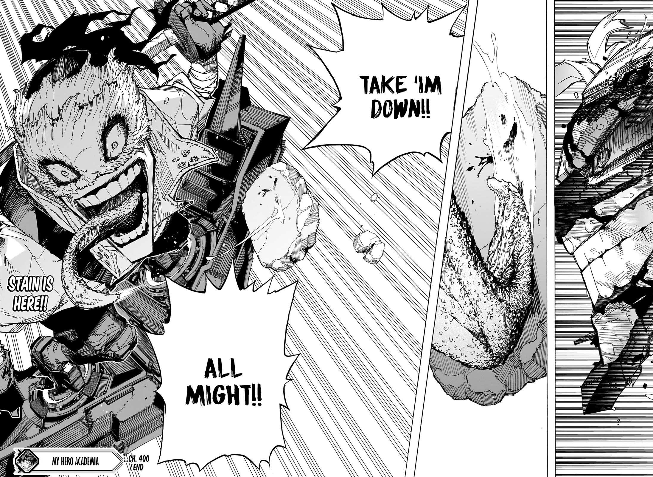 Boku No Hero Academia Chapter 400 page 15 - 