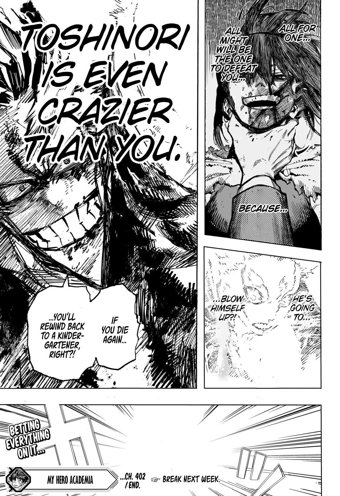Boku No Hero Academia Chapter 402 page 16 - 