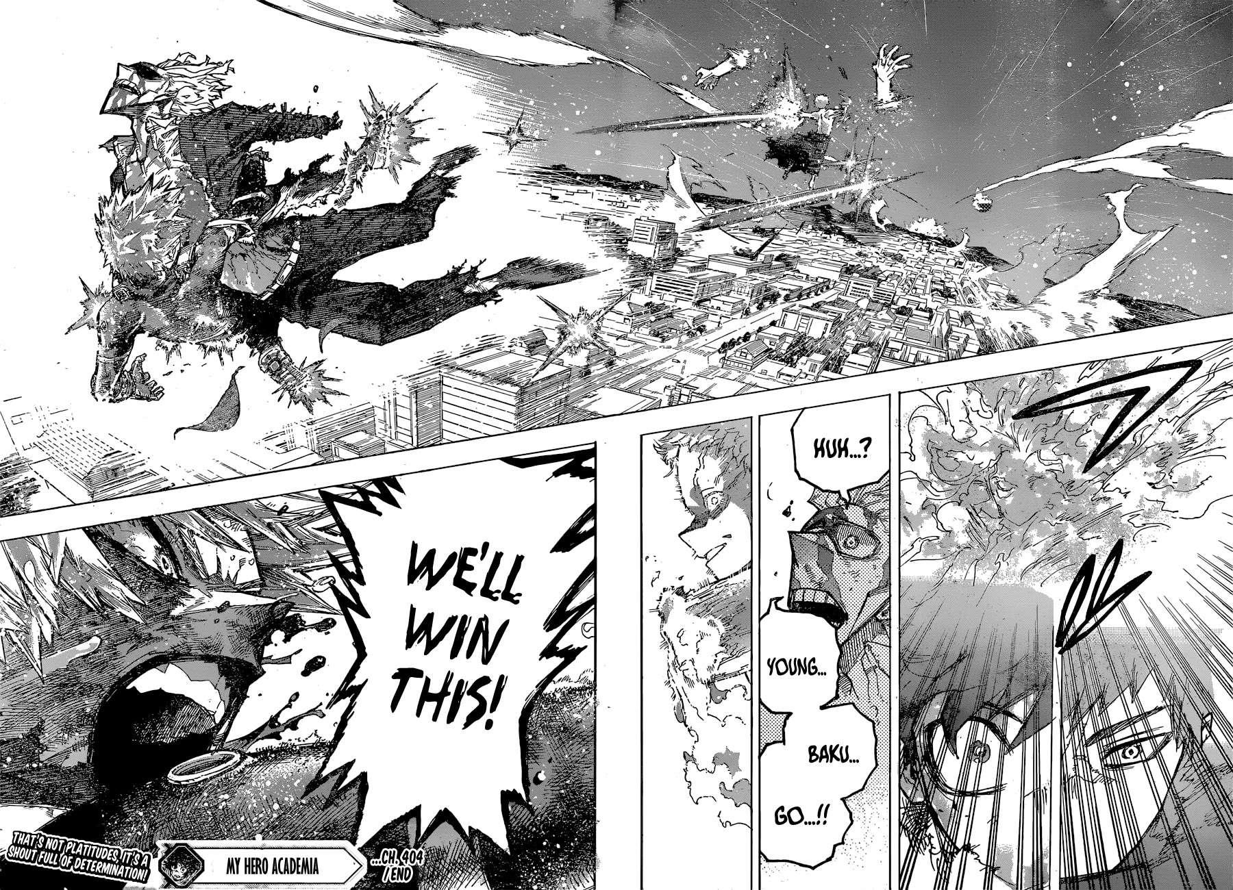Boku No Hero Academia Chapter 404 page 12 - 