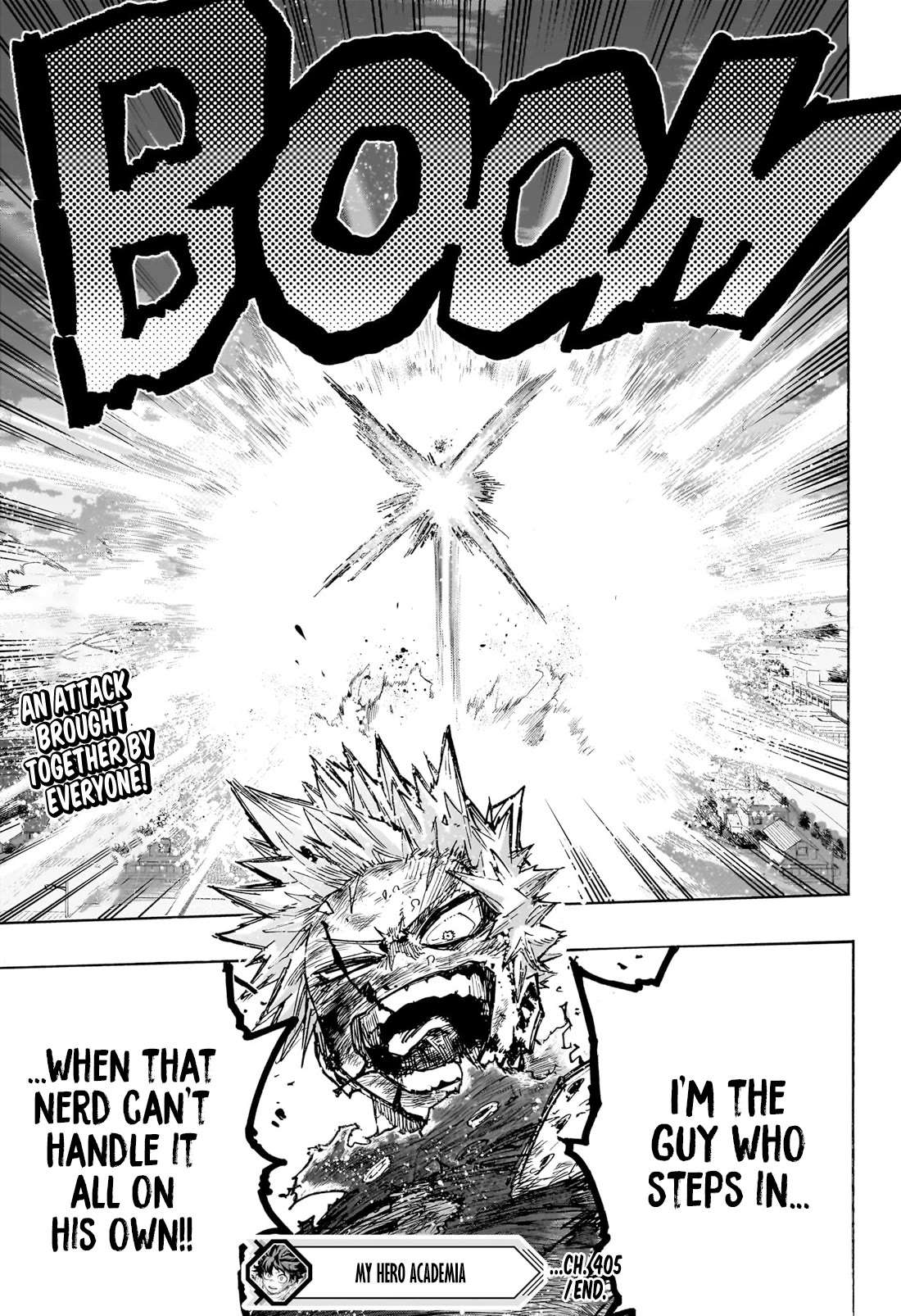 Boku No Hero Academia Chapter 405 page 15 - 