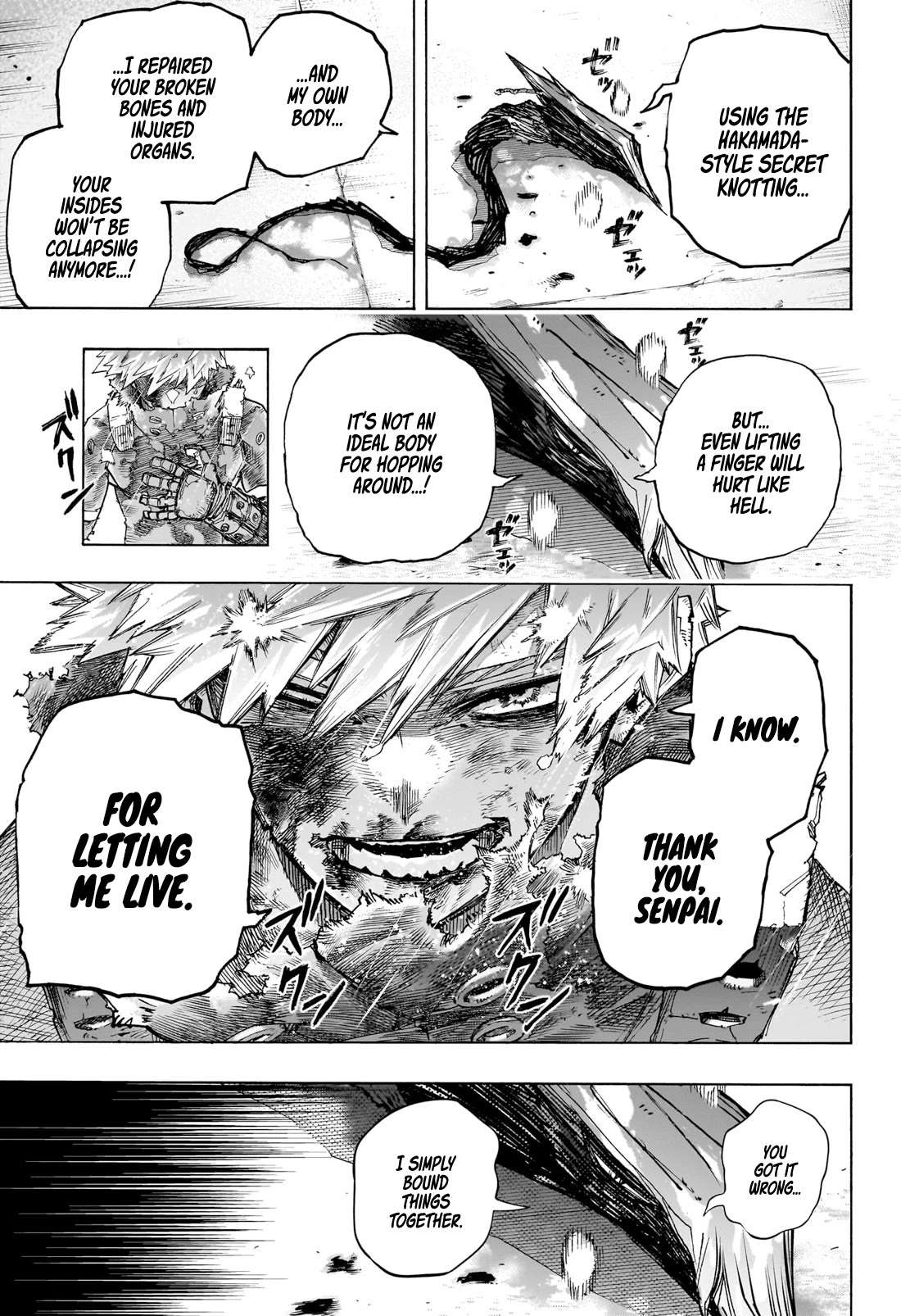 Boku No Hero Academia Chapter 405 page 8 - 