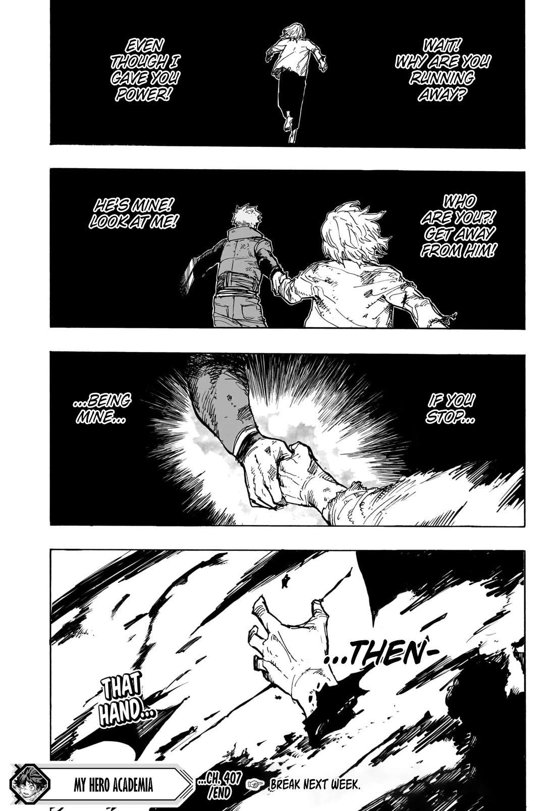 Boku No Hero Academia Chapter 407 page 14 - 