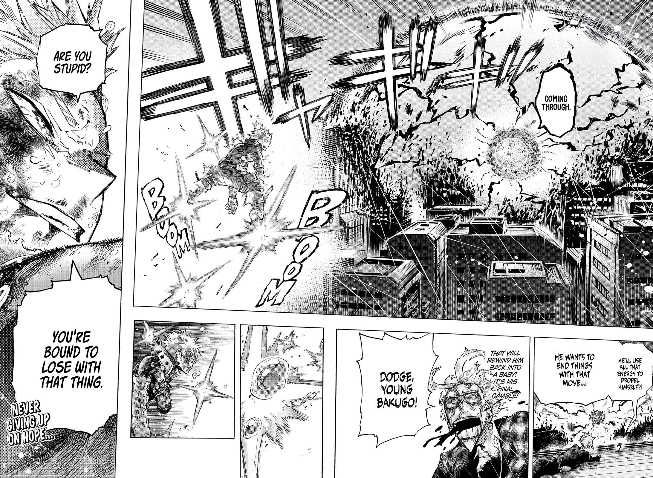 Boku No Hero Academia Chapter 408 page 13 - 