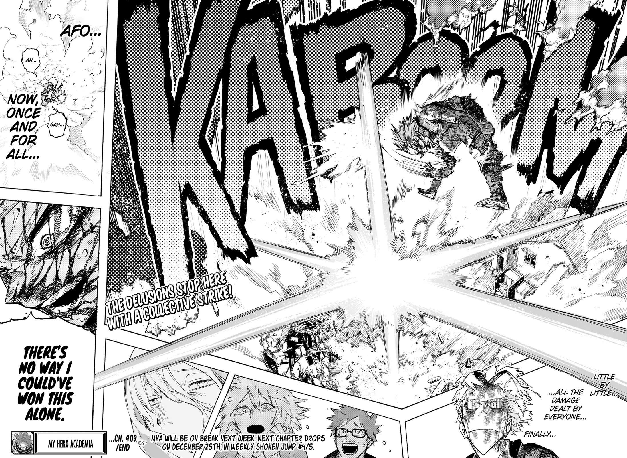 Boku No Hero Academia Chapter 409 page 11 - 