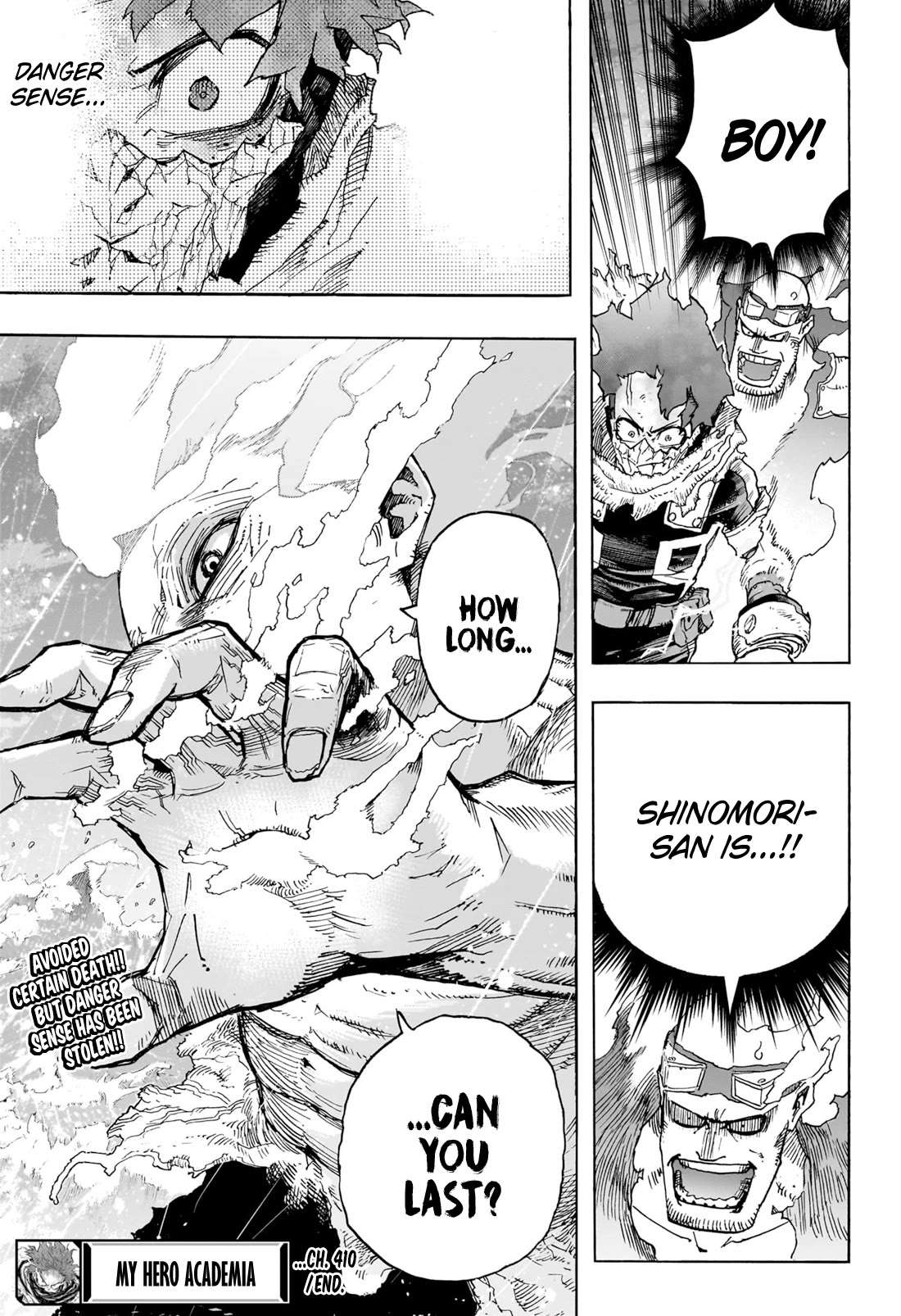 Boku No Hero Academia Chapter 410 page 16 - 
