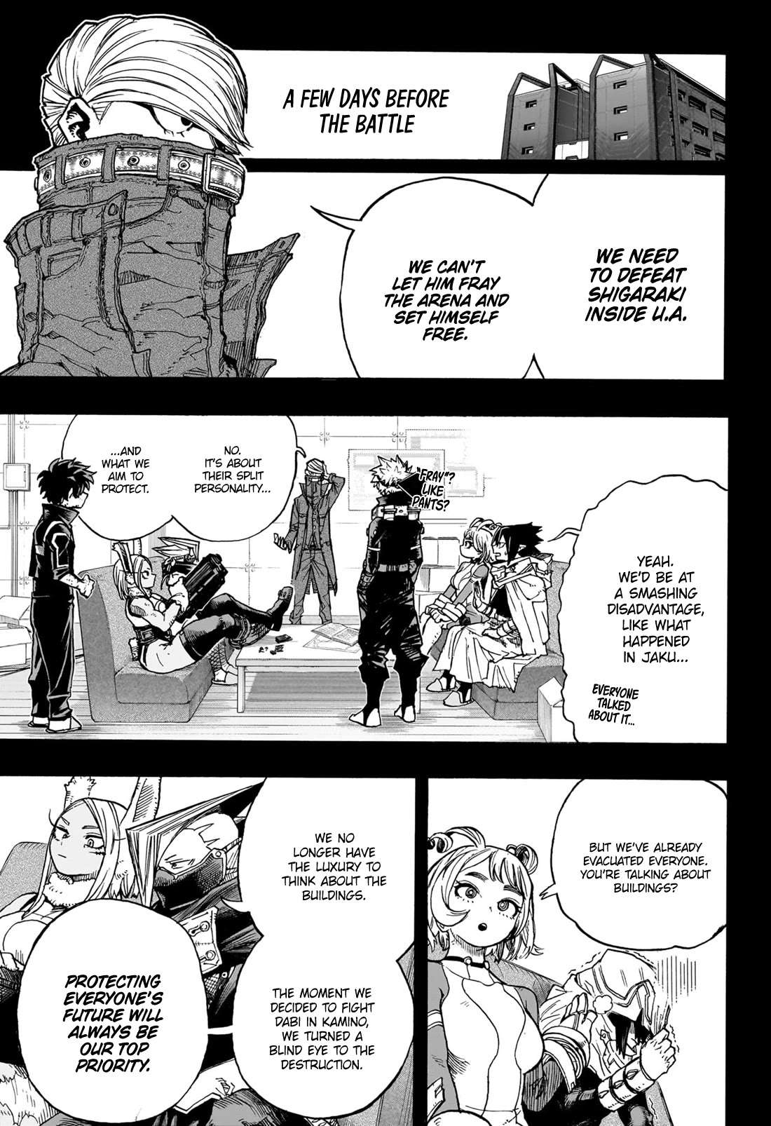 Boku No Hero Academia Chapter 410 page 10 - 