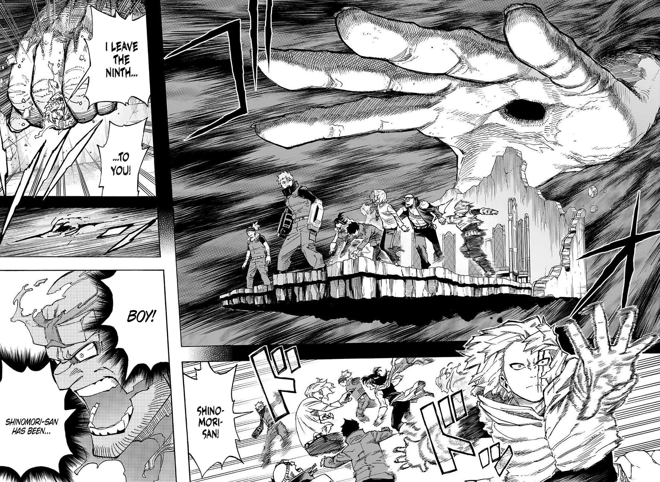 Boku No Hero Academia Chapter 411 page 3 - 