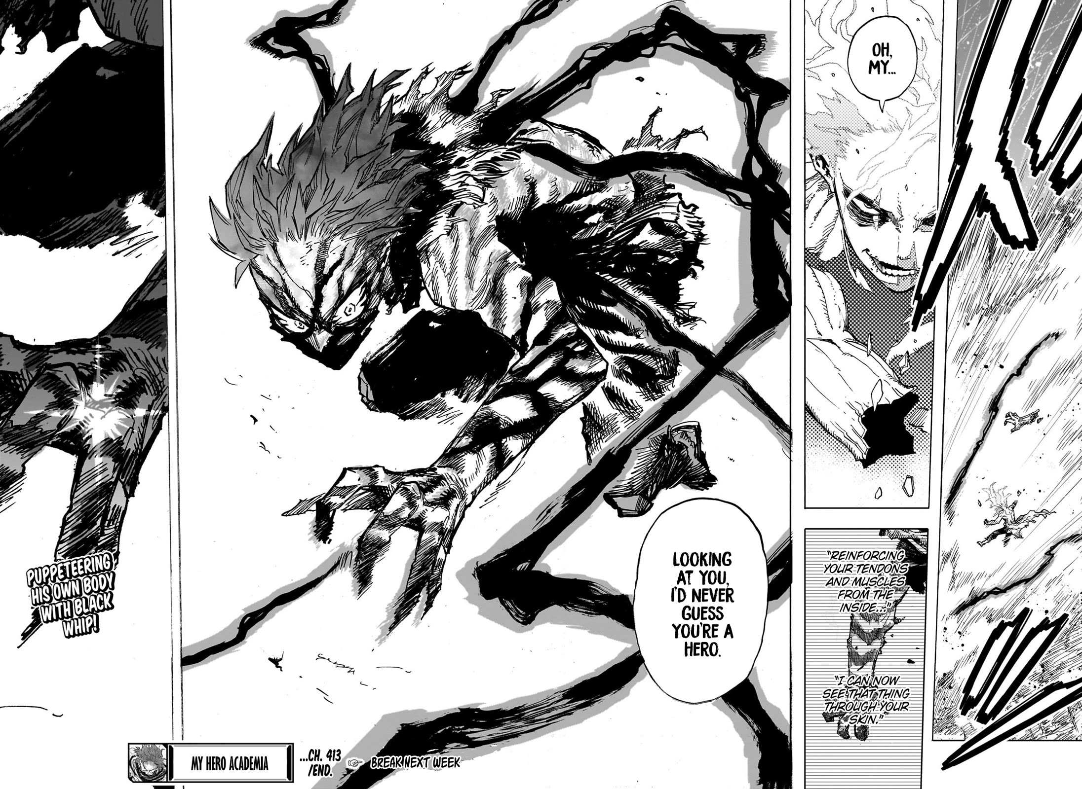 Boku No Hero Academia Chapter 413 page 15 - 