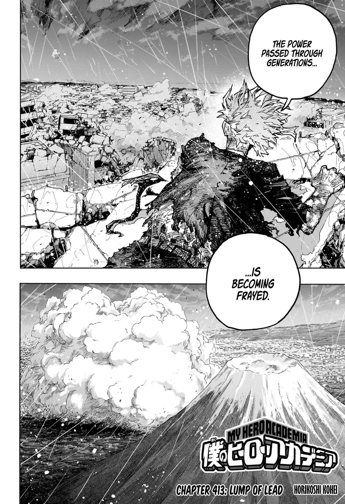 Boku No Hero Academia Chapter 413 page 5 - 