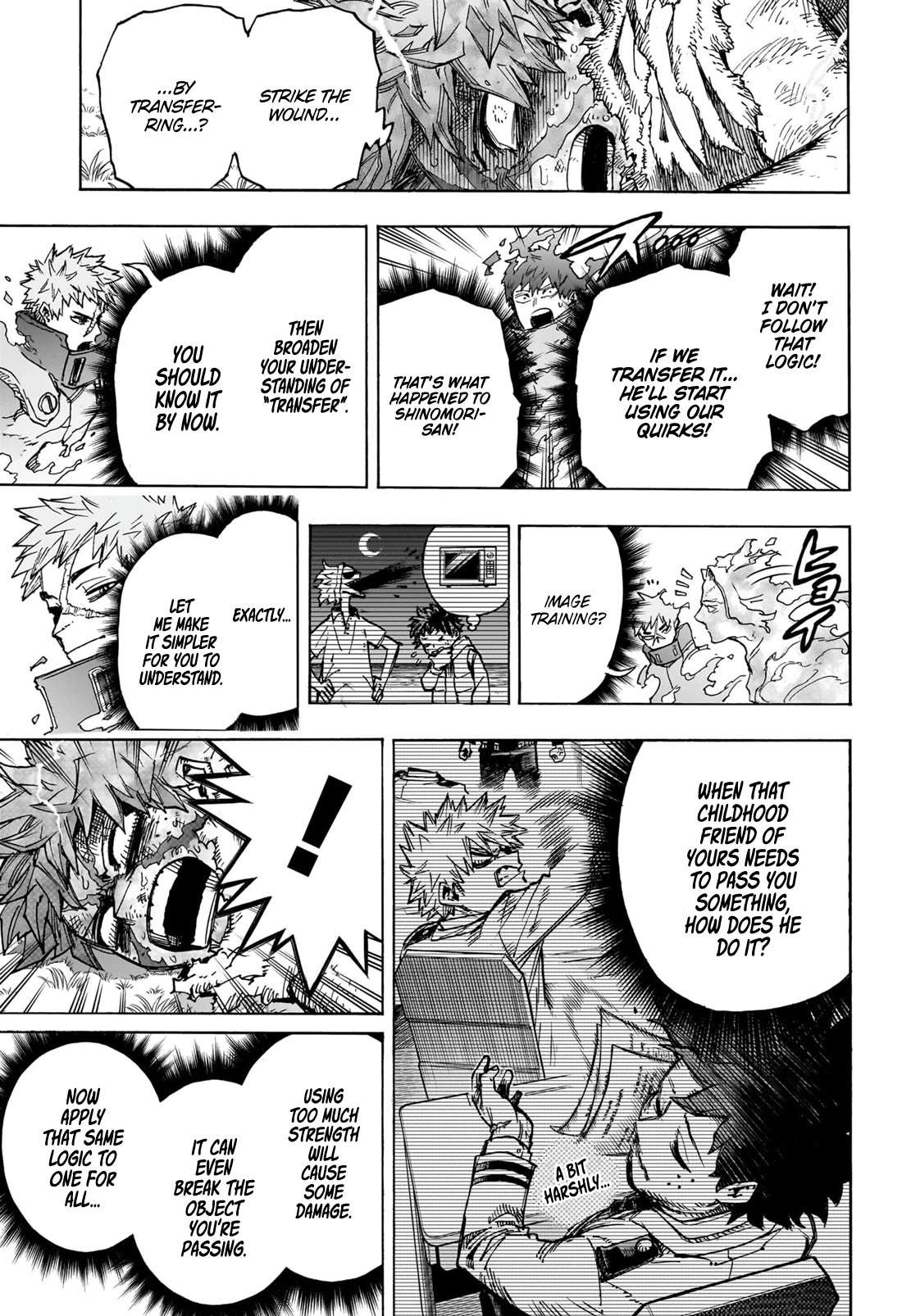 Boku No Hero Academia Chapter 413 page 10 - 