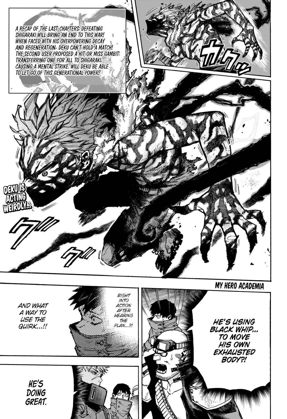 Boku No Hero Academia Chapter 414 page 1 - 