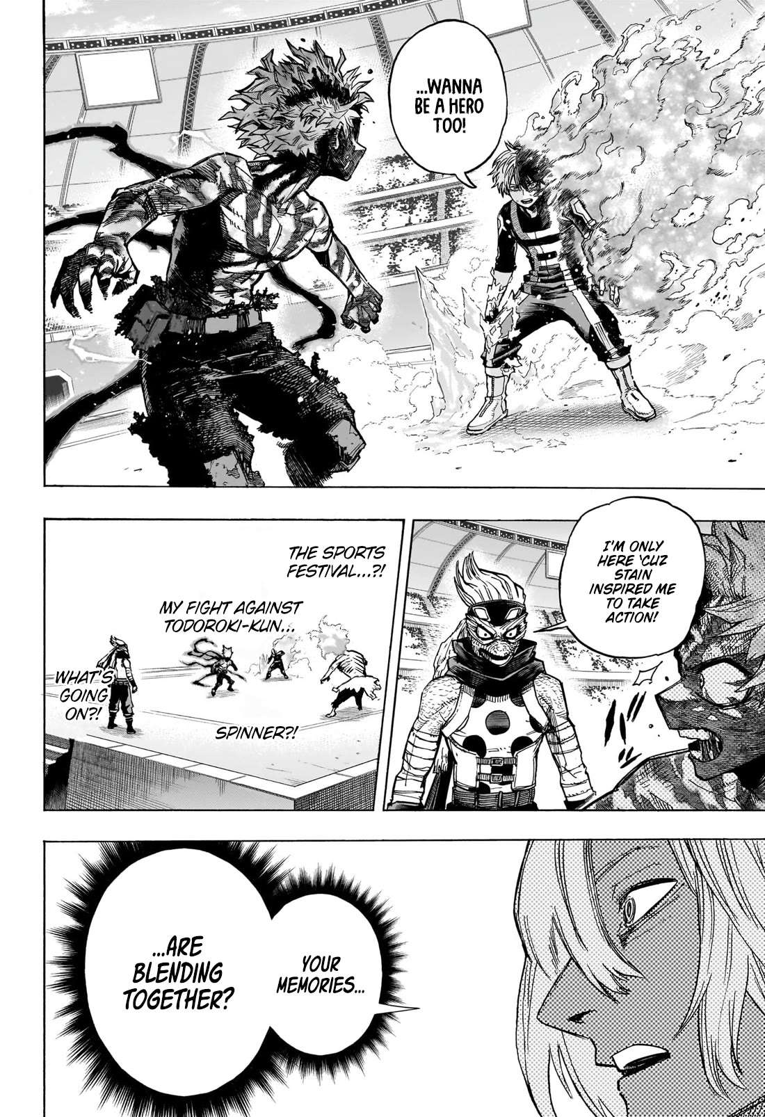 Boku No Hero Academia Chapter 414 page 14 - 