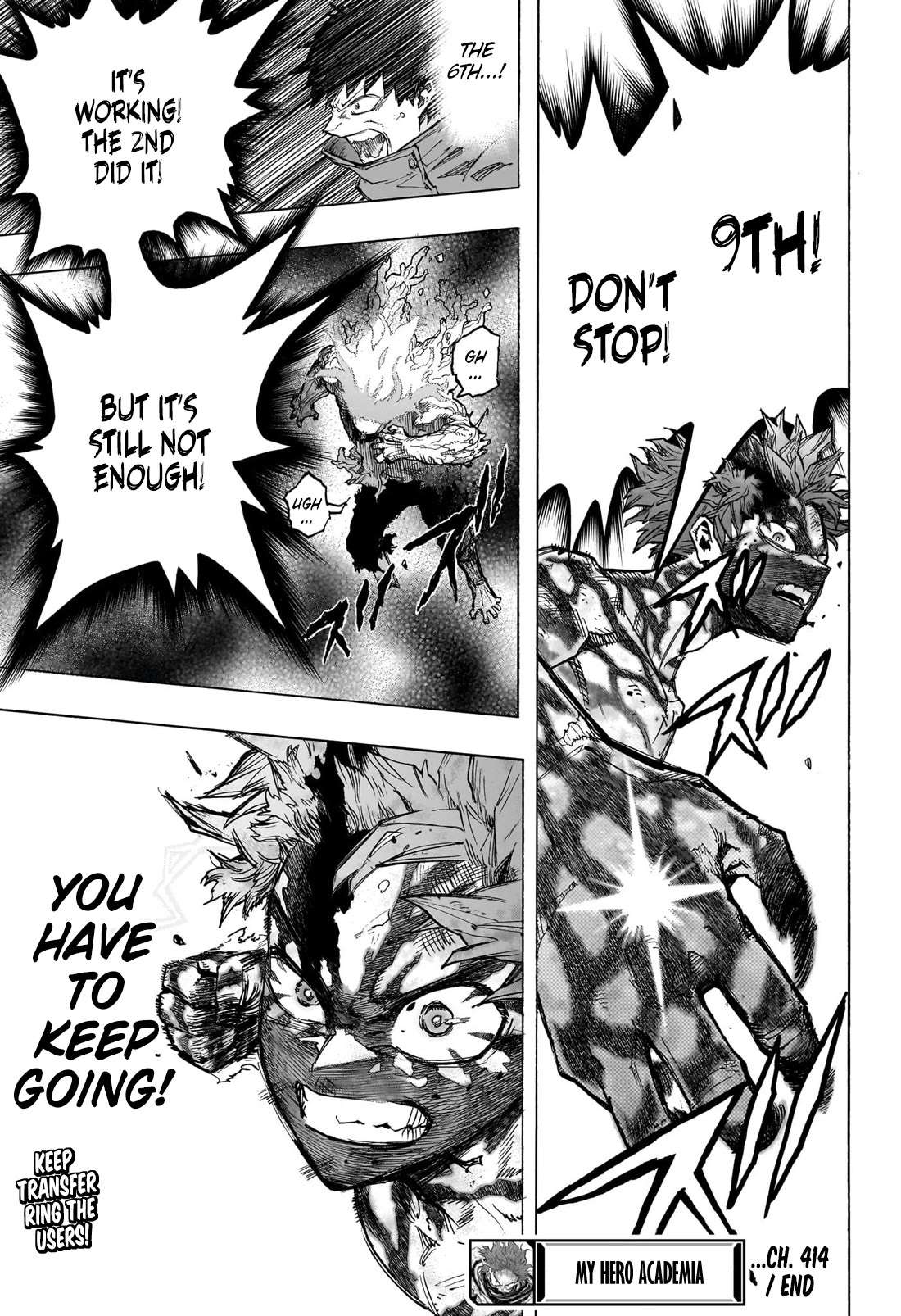 Boku No Hero Academia Chapter 414 page 15 - 